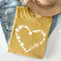Shamrock Heart, Lucky, St Patrick's Day Comfort Colors Tshirt