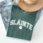 Slainte, Gaelic, Health, Luck, Collegiate, St Patrick's Day Comfort Colors Tshirt