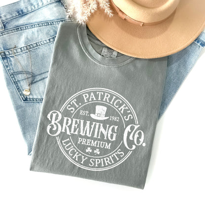 St. Patrick's Brewing, Beer, St Patrick's Day Comfort Colors Tshirt