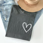 Double Heart, Pocket Print, St Patrick's Day Comfort Colors Tshirt