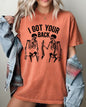 I Got Your Back, Skeleton, Witch, Aesthetic, Funny, Meme, Halloween, Spooky, Costume, Tshirt Comfort Colors T-Shirt