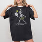 Pickleball Skeleton, Funny, Witch, Aesthetic, Meme, Halloween, Spooky, Costume, Tshirt Comfort Colors T-Shirt
