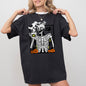 Coffee Lover Skeleton, Funny, Witch, Aesthetic, Meme, Halloween, Spooky, Costume, Tshirt Comfort Colors T-Shirt