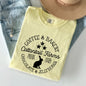 Cottontail Farms, Coffee and Bakery, Retro Sign, Easter Comfort Colors Tshirt