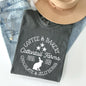 Cottontail Farms, Coffee and Bakery, Retro Sign, Easter Comfort Colors Tshirt