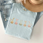 Cute Rabbits In A Row, Easter Comfort Colors Tshirt