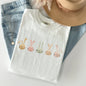 Cute Rabbits In A Row, Easter Comfort Colors Tshirt