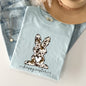 Easter Bunny, Happy Easter Rabbit, Cow Print Comfort Colors Tshirt