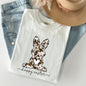 Easter Bunny, Happy Easter Rabbit, Cow Print Comfort Colors Tshirt