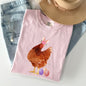 Easter Chicken, Rabbit, Eggs, Funny Comfort Colors Tshirt