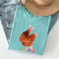 Easter Chicken, Rabbit, Eggs, Funny Comfort Colors Tshirt