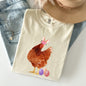 Easter Chicken, Rabbit, Eggs, Funny Comfort Colors Tshirt