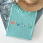 Easter Chickens and Eggs, Spring, Colorful Comfort Colors Tshirt