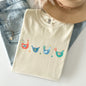 Easter Chickens and Eggs, Spring, Colorful Comfort Colors Tshirt