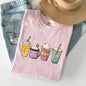 Easter, Coffee Lovers, Coffee Drinks Comfort Colors Tshirt