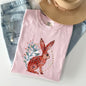 Folk Art Rabbit, Easter, Scandinavian Comfort Colors Tshirt