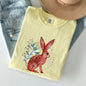 Folk Art Rabbit, Easter, Scandinavian Comfort Colors Tshirt