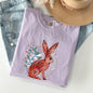 Folk Art Rabbit, Easter, Scandinavian Comfort Colors Tshirt