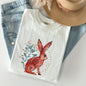 Folk Art Rabbit, Easter, Scandinavian Comfort Colors Tshirt