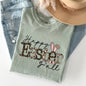 Happy Easter Y'all, Leopard Print, Rabbit Comfort Colors Tshirt