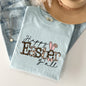 Happy Easter Y'all, Leopard Print, Rabbit Comfort Colors Tshirt