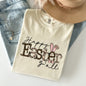 Happy Easter Y'all, Leopard Print, Rabbit Comfort Colors Tshirt