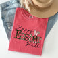 Happy Easter Y'all, Leopard Print, Rabbit Comfort Colors Tshirt