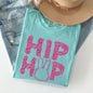 Hip Hop, Retro Glitter Effect, Bunny, Rabbit, Easter Comfort Colors Tshirt
