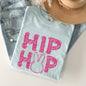 Hip Hop, Retro Glitter Effect, Bunny, Rabbit, Easter Comfort Colors Tshirt