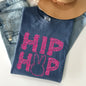 Hip Hop, Retro Glitter Effect, Bunny, Rabbit, Easter Comfort Colors Tshirt