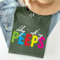 Chilling With My Peeps, Easter, Retro Candys Comfort Colors Tshirt