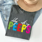 Chilling With My Peeps, Easter, Retro Candys Comfort Colors Tshirt