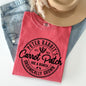 Peter Rabbit's Carrot Patch, Retro Farm Sign, Easter Comfort Colors Tshirt