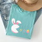 Retro Game Easter Bunny, Eggs Comfort Colors Tshirt