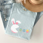 Retro Game Easter Bunny, Eggs Comfort Colors Tshirt