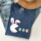 Retro Game Easter Bunny, Eggs Comfort Colors Tshirt