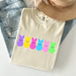 Retro Peeps, Easter Candy, Rabbit, Bunny Comfort Colors Tshirt