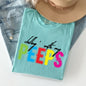 Chilling With My Peeps, Easter, Retro Candys Comfort Colors Tshirt