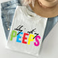 Chilling With My Peeps, Easter, Retro Candys Comfort Colors Tshirt