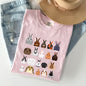 Colorful Rabbit Breeds, Rabbits In A Row, Easter Comfort Colors Tshirt