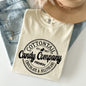 Cottontail Candy Company, Retro Sign, Easter Comfort Colors Tshirt