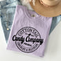Cottontail Candy Company, Retro Sign, Easter Comfort Colors Tshirt