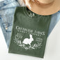 Cottontail Farms Candy Company, Retro Sign, Easter Comfort Colors Tshirt