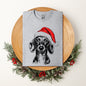 Dachshund, Santa, Dog, Christmas, Dog Lover, Pet T-Shirt Comfort Colors T-Shirt