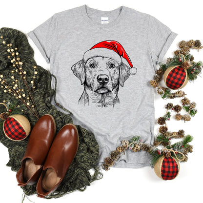 Labrador Retriever, Santa, Dog, Christmas, Dog Lover, Pet T-Shirt Comfort Colors T-Shirt