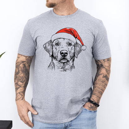 Labrador Retriever, Santa, Dog, Christmas, Dog Lover, Pet T-Shirt Comfort Colors T-Shirt