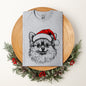 Pomeranian, Santa, Dog, Christmas, Dog Lover, Pet T-Shirt Comfort Colors T-Shirt
