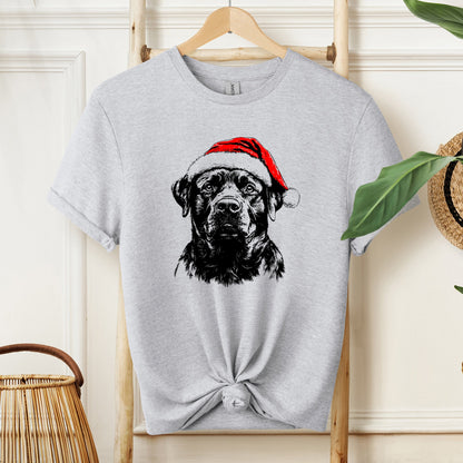 Rottweiler, Santa, Dog, Christmas, Dog Lover, Pet T-Shirt Comfort Colors T-Shirt