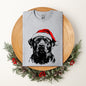 Rottweiler, Santa, Dog, Christmas, Dog Lover, Pet T-Shirt Comfort Colors T-Shirt