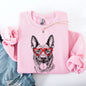 Belgian Malinois, Pet, Dog Breed, Valentine's Sweatshirt